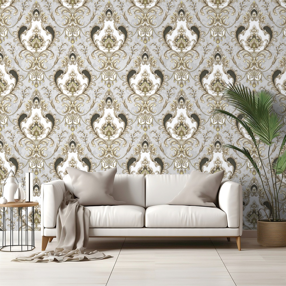 Papéis de parede vintage de PVC K0336