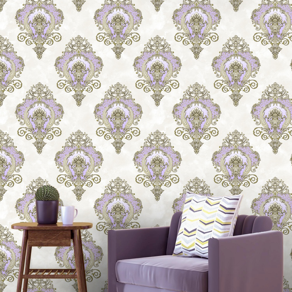 Papéis de parede vintage de PVC K0341