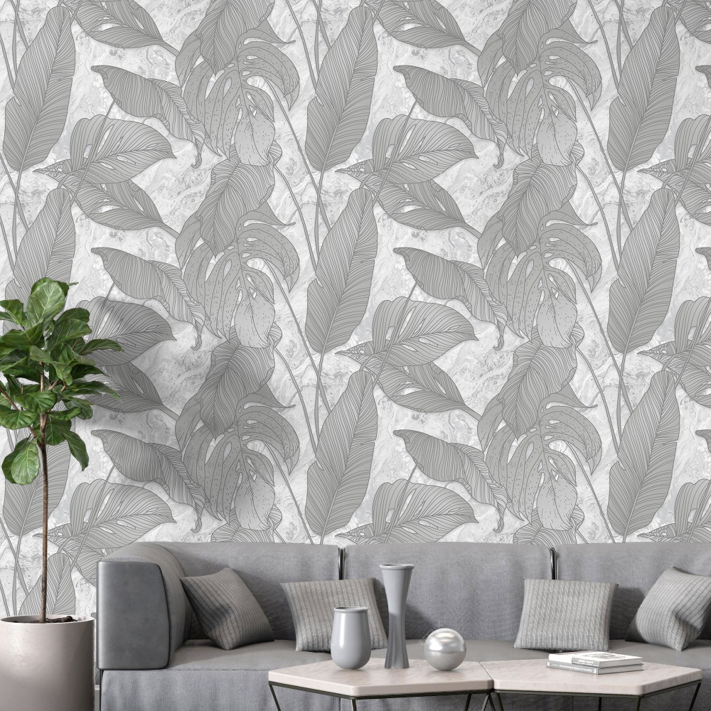Papéis de parede de PVC natural K0413